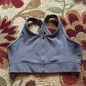 Front-Zip Sports Bra